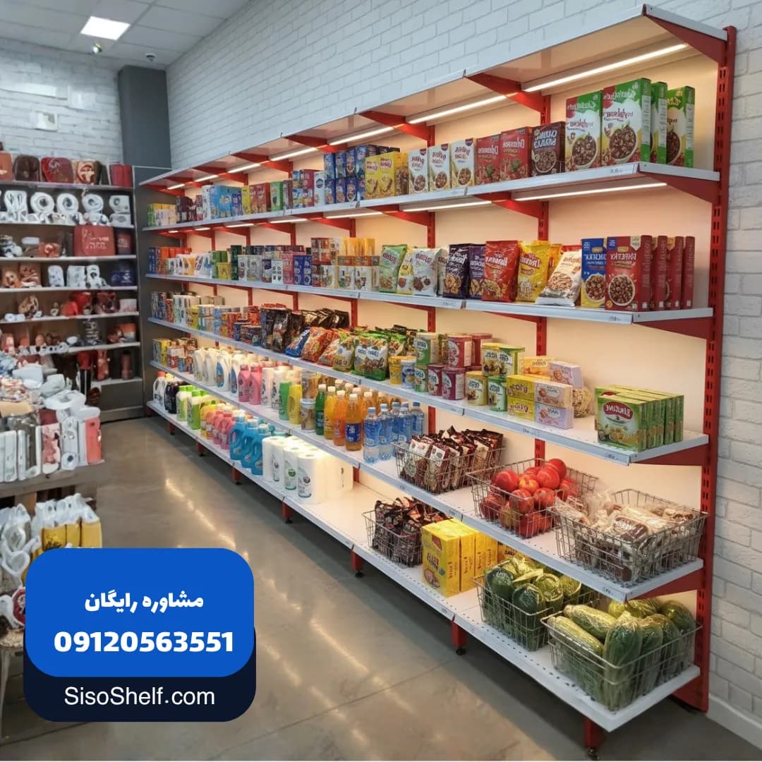 قفسه سوپرمارکتی خود ایست — تصویر ۳