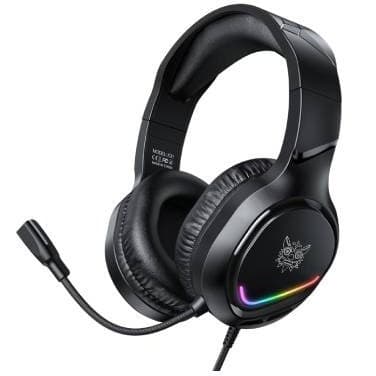 هدست گیمینگ اونیکوما Onikuma مدل X31 RGB مشکی — تصویر ۹