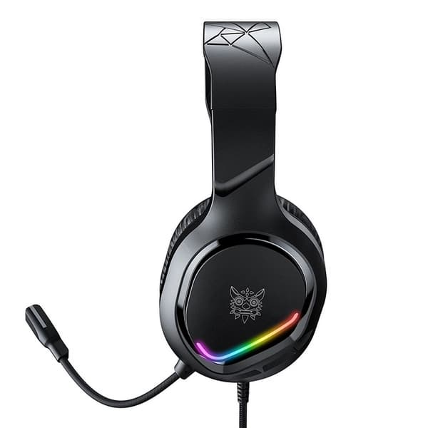 هدست گیمینگ اونیکوما Onikuma مدل X31 RGB مشکی — تصویر ۳