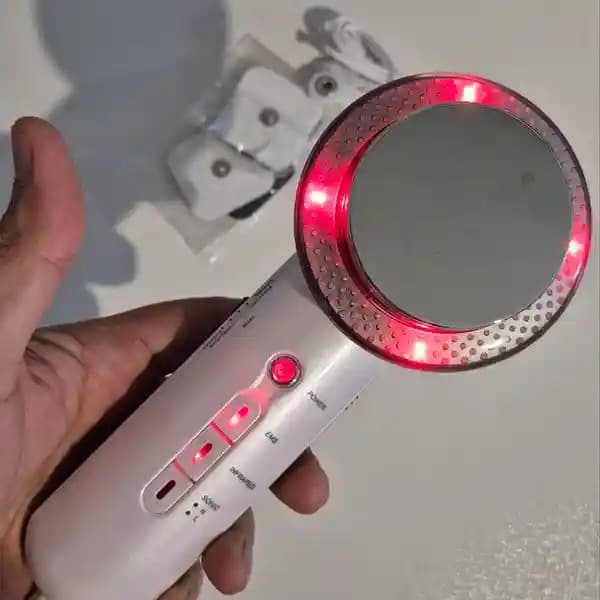 ماساژور سه‌کاره اولتراسونیک ، EMS و مادون قرمز — تصویر ۵