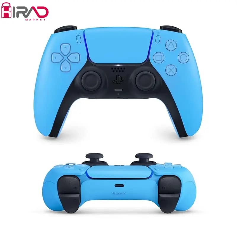 دسته بازی DualSense آبی (Starlight Blue) برای PS5 — تصویر ۷