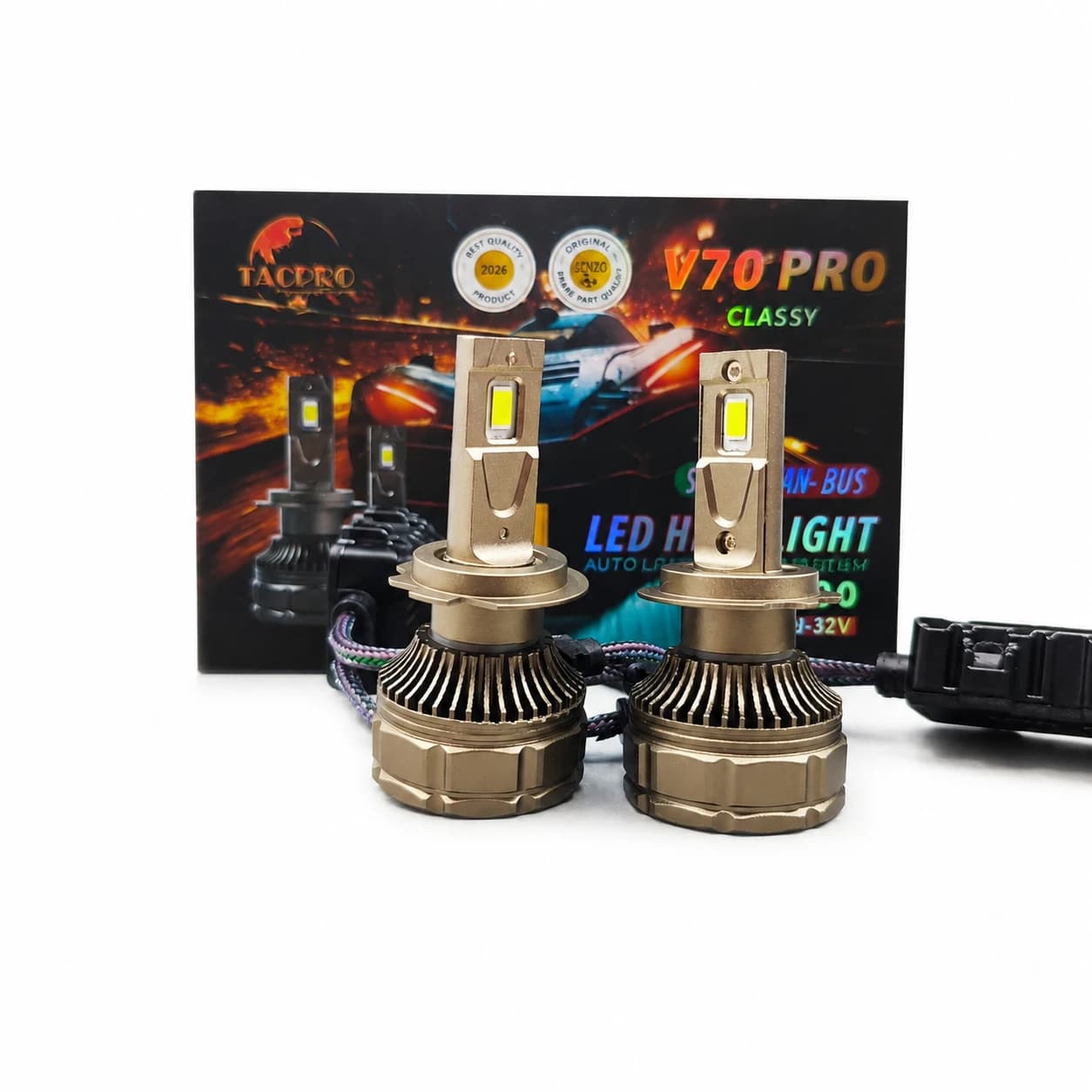 هدلایت لنزو مدل v70 pro پایه h1