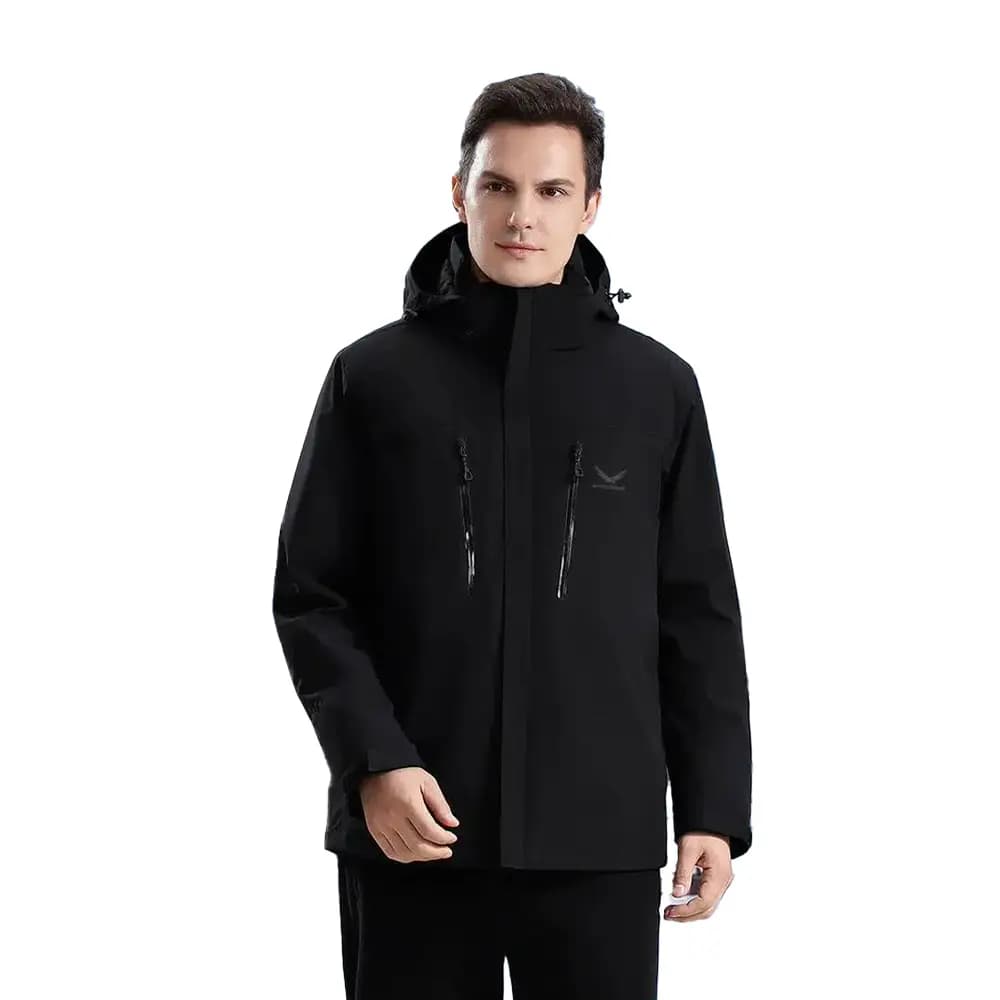 کاپشن ضد آب دوپوش پر اسنوهاک Snow Hawk مدل 68997 | 3 در 1 — تصویر ۷