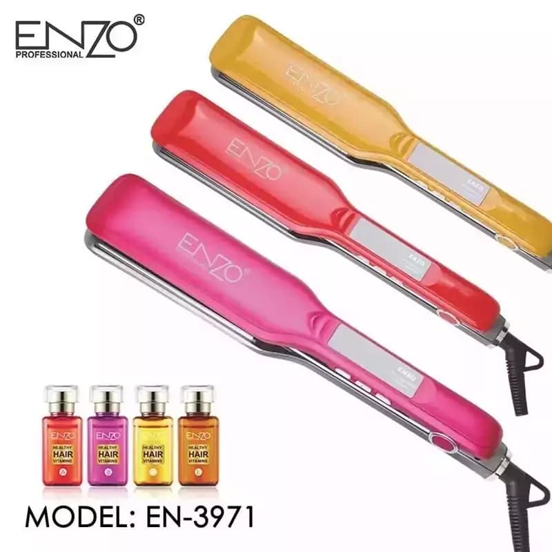 اتو موی حرفه ای مخصوص کراتینه کردن Enzo مدل 3971 — تصویر ۸