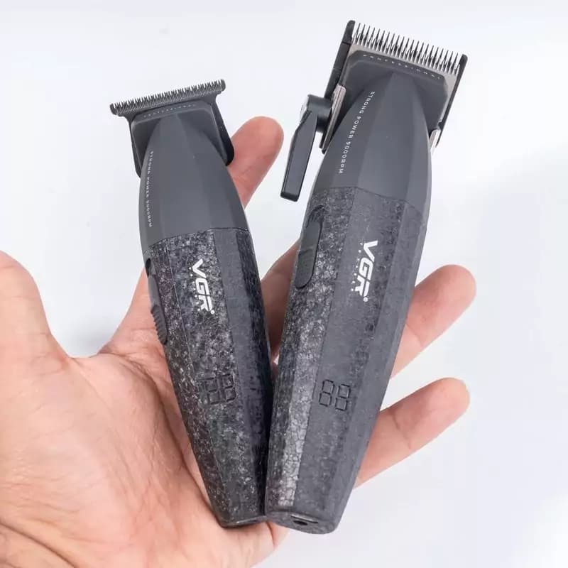 ست حرفه ای ماشین اصلاح آرایشگاهی VGR 640 — تصویر ۷