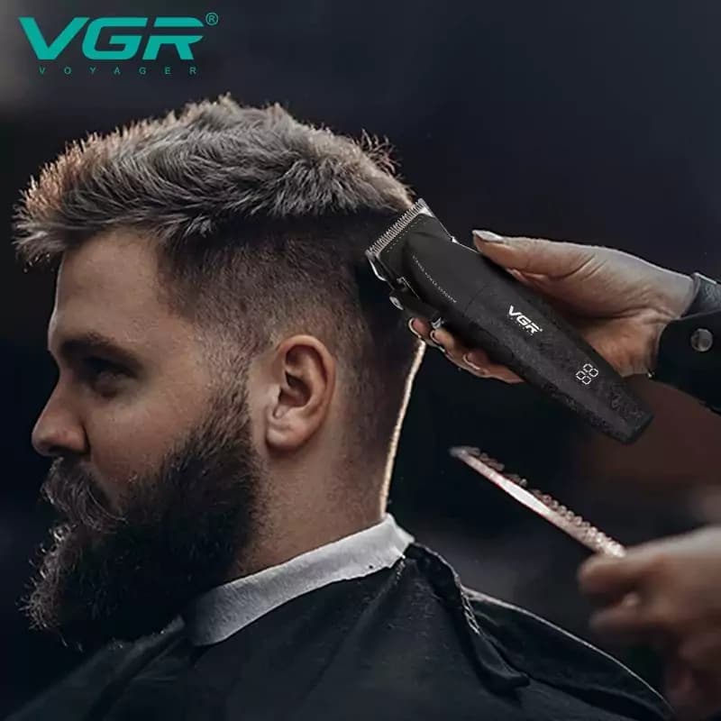 ست حرفه ای ماشین اصلاح آرایشگاهی VGR 640 — تصویر ۴