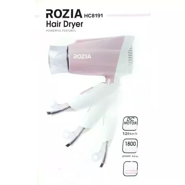 سشوار مسافرتی Rozia مدل HC8191 — تصویر ۳