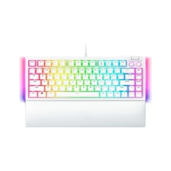 کیبورد گیمینگ Razer BlackWidow V4 75% White — تصویر ۳