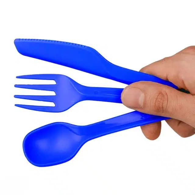 ست قاشق چنگال کارد لایف کمپ سایز کوچک کد 45802
