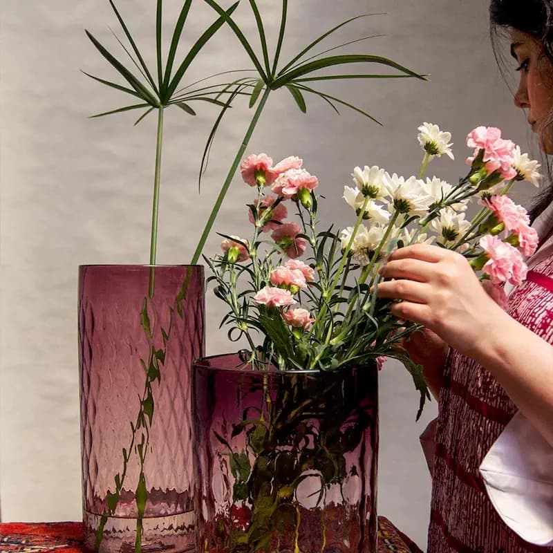 گلدان های استوانه ای