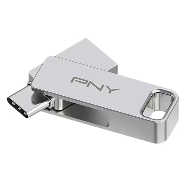 فلش مموری پی ان وای مدل DUO LINK USB 3.2 Type-C ظرفیت 64 گیگابایت