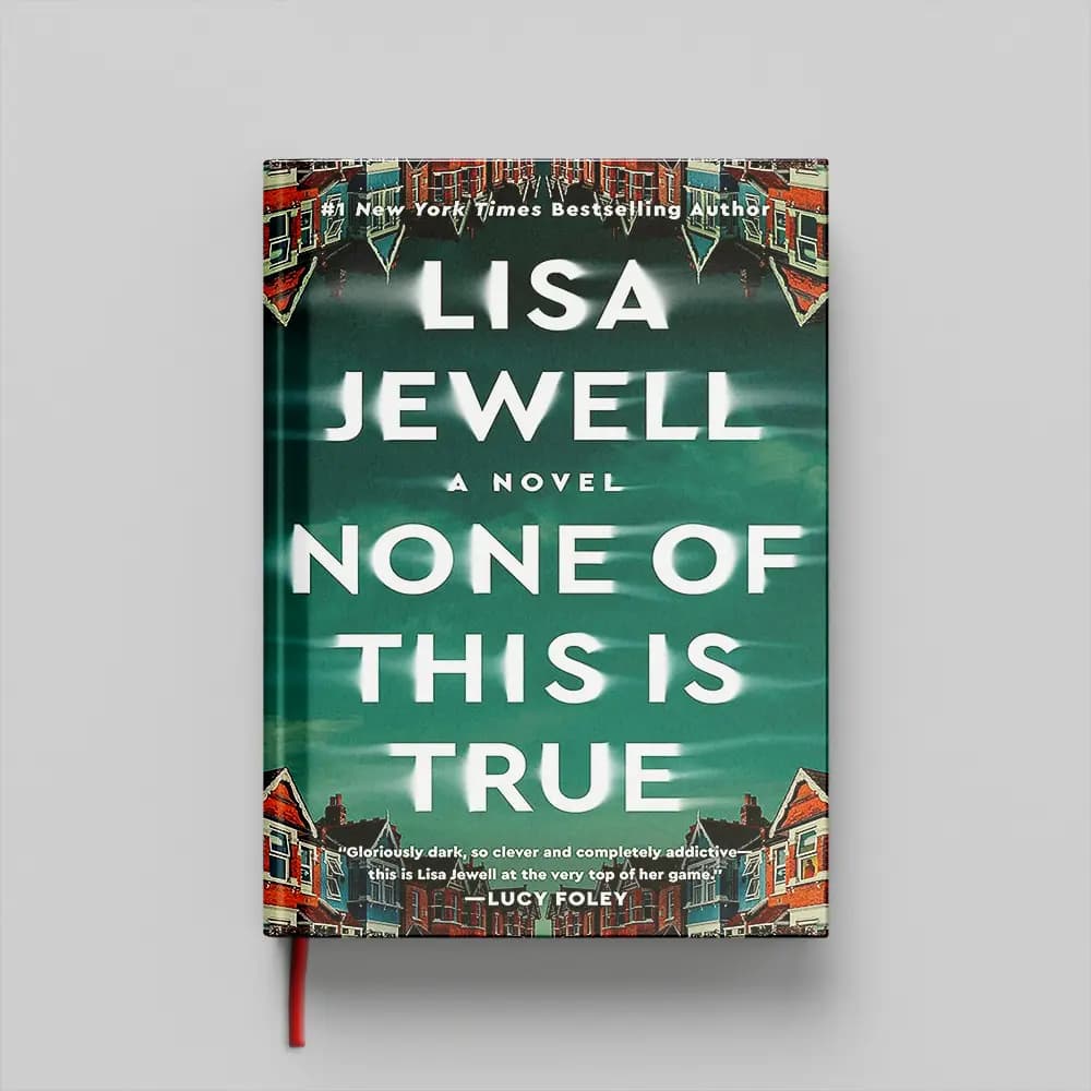 کتاب None of this is true جلد سخت (HARDCOVER) — تصویر ۲