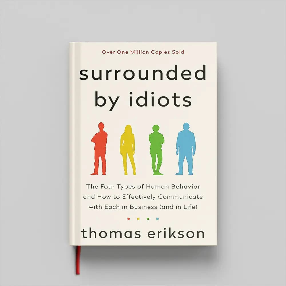 کتاب Surrounded by Idiots جلد سخت (HARDCOVER)