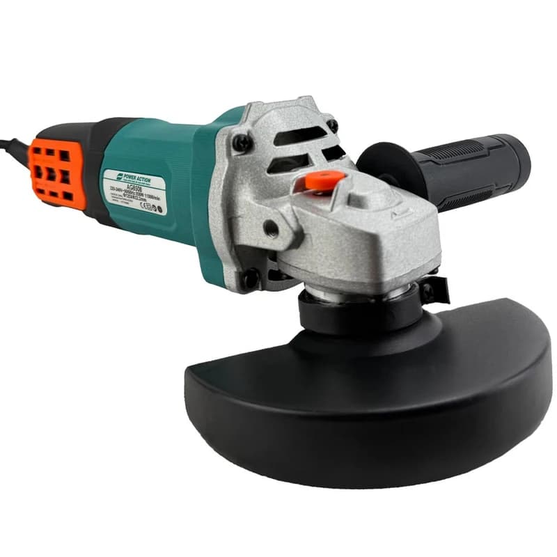 مینی فرز کلید بغل 125 میلیمتری 850 وات پاوراکشن مدل AG850B — تصویر ۵