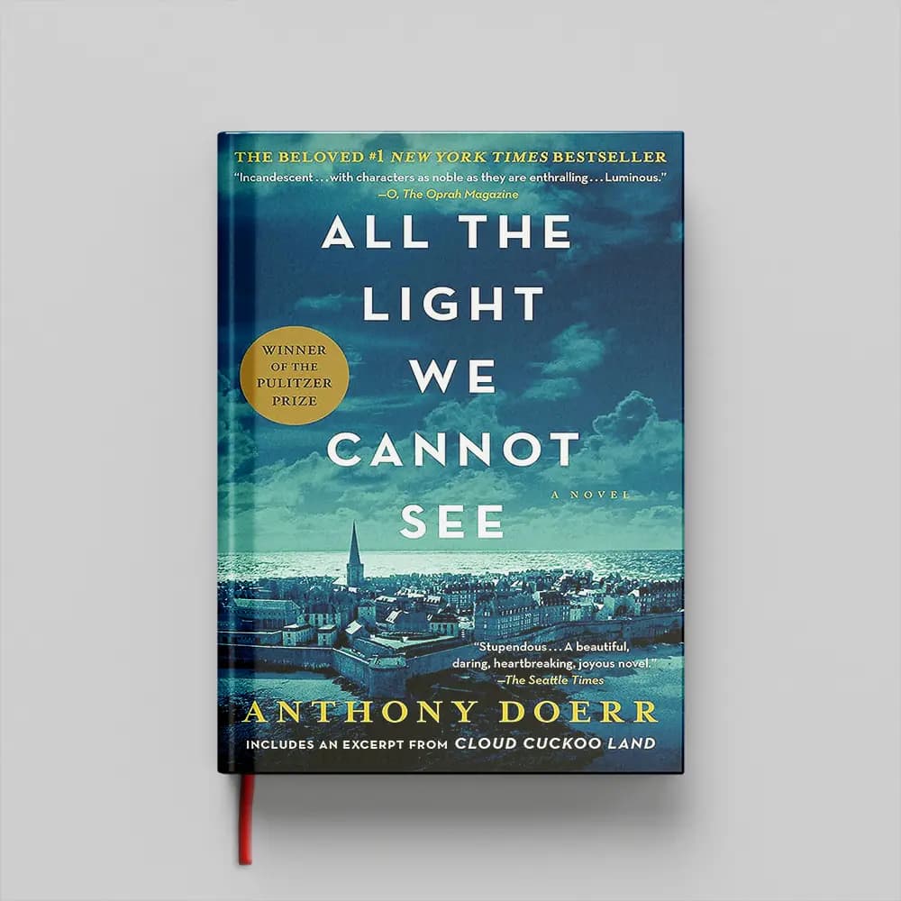 کتاب All the Light We Cannot See جلد سخت (HARDCOVER)