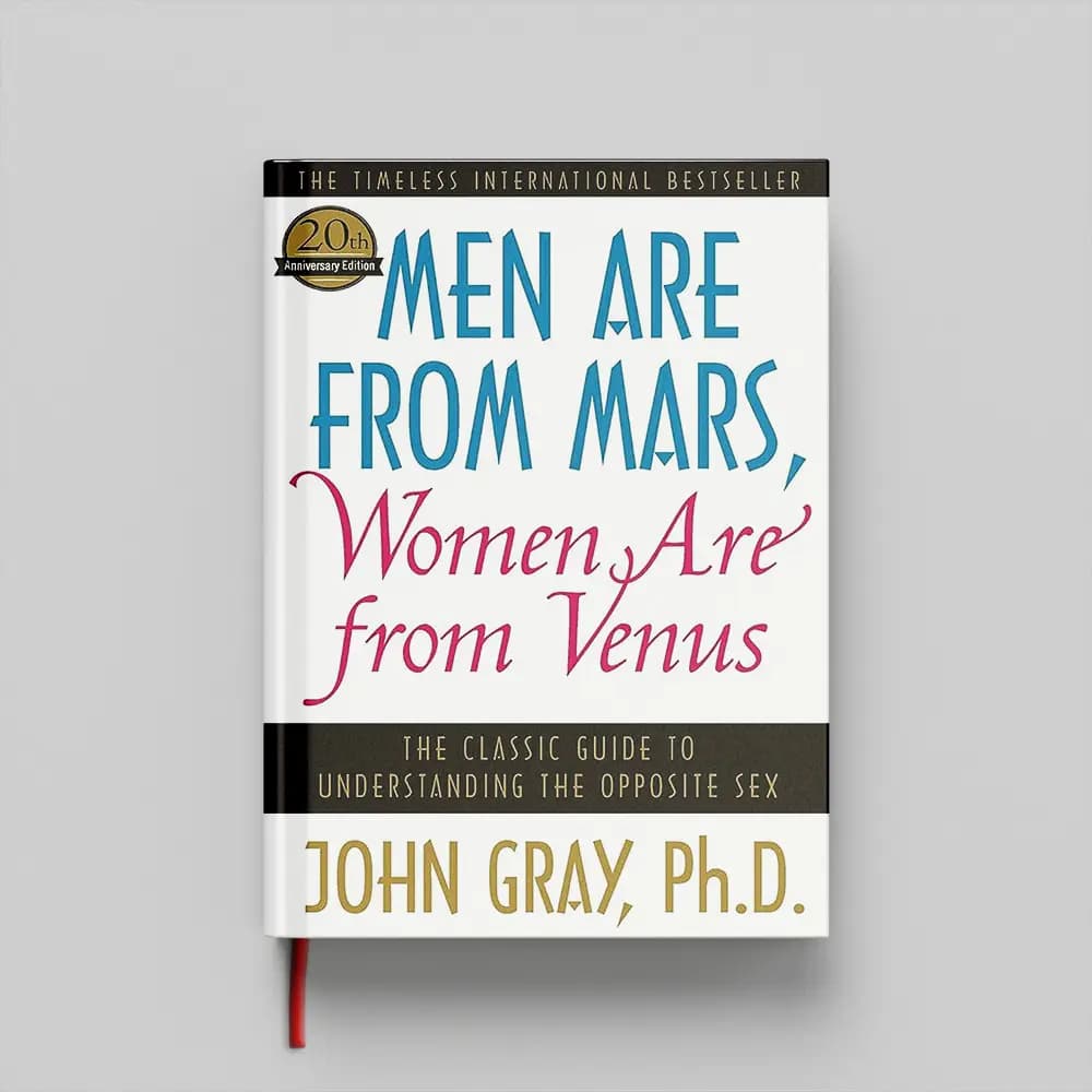 کتاب Men Are from Mars Women Are from Venus جلد سخت (HARDCOVER) — تصویر ۲