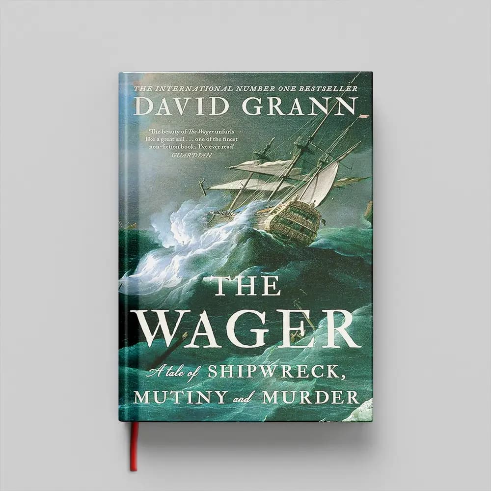 کتاب The Wager جلد سخت (HARDCOVER)