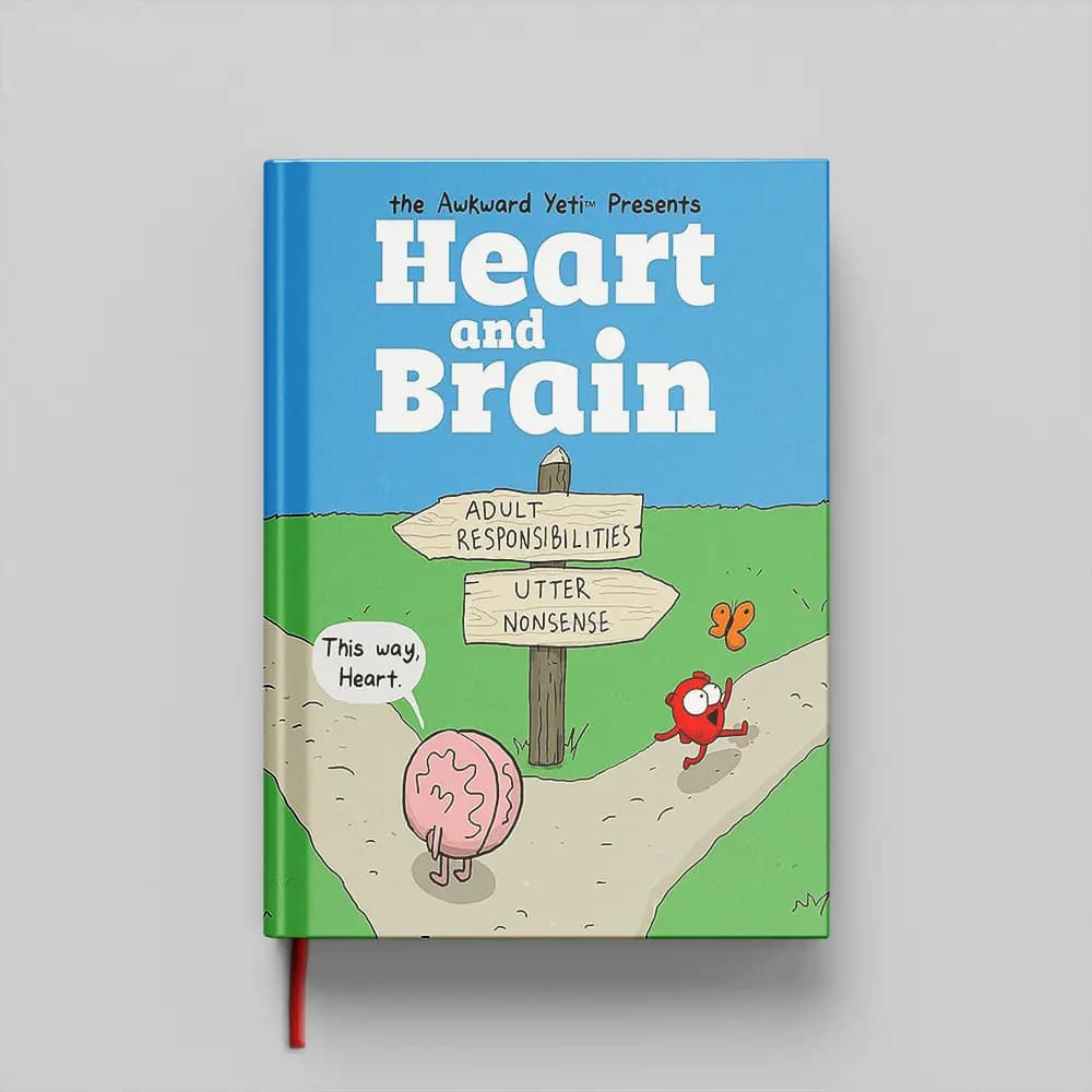 کتاب Heart and Brain جلد سخت (HARDCOVER) — تصویر ۲