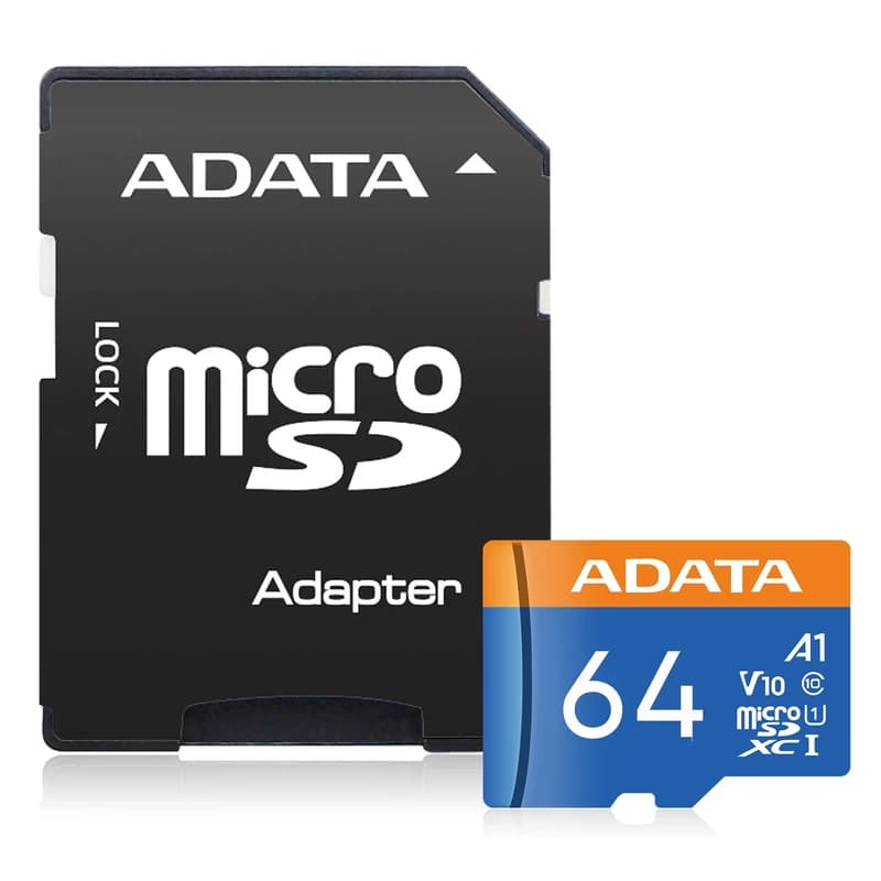 کارت حافظه microSDXC ای دیتا ADATA Premier ظرفیت 64 گیگابایت با آداپتور — تصویر ۳