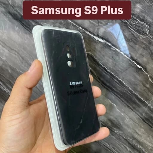 کاور سیلیکونی سامسونگ Samsung s9 plus قاب گوشی سیلیکنی S9 plus کاورموبایل s9plus بک کاور S9plus گاردگوشی اس 9 پلاس