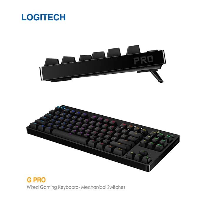 کیبورد گیمینگ با سیم لاجیتک G PRO TKL — تصویر ۳