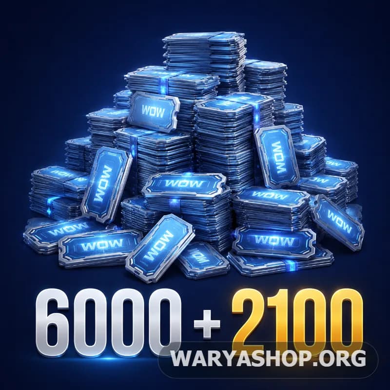 8100 WOW Coins پابجی موبایل