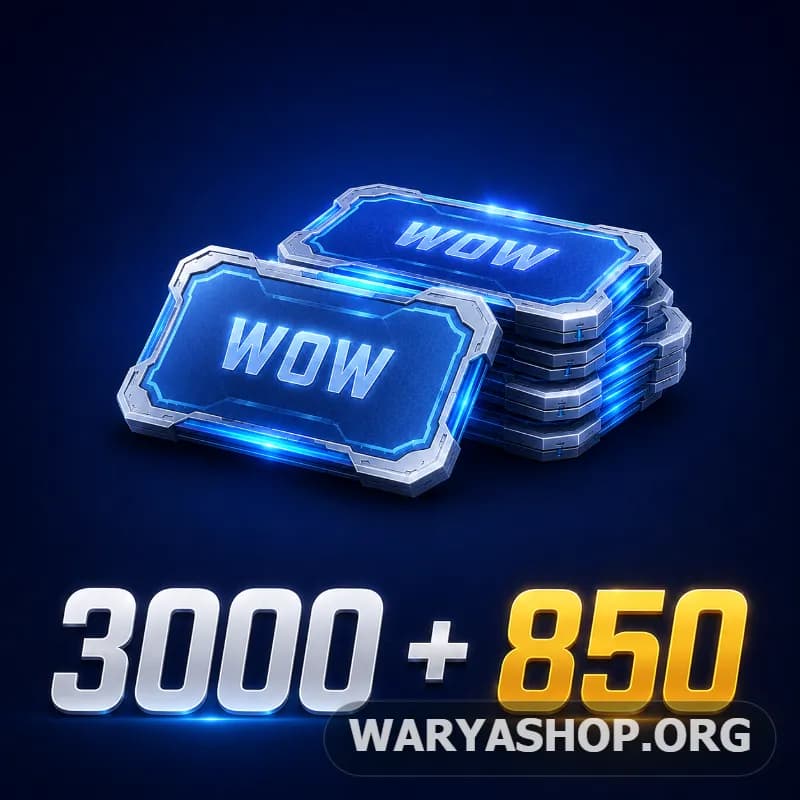 3850 WOW Coins پابجی موبایل — تصویر ۲