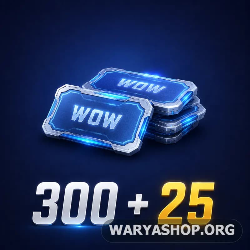325 WOW Coins پابجی موبایل — تصویر ۲