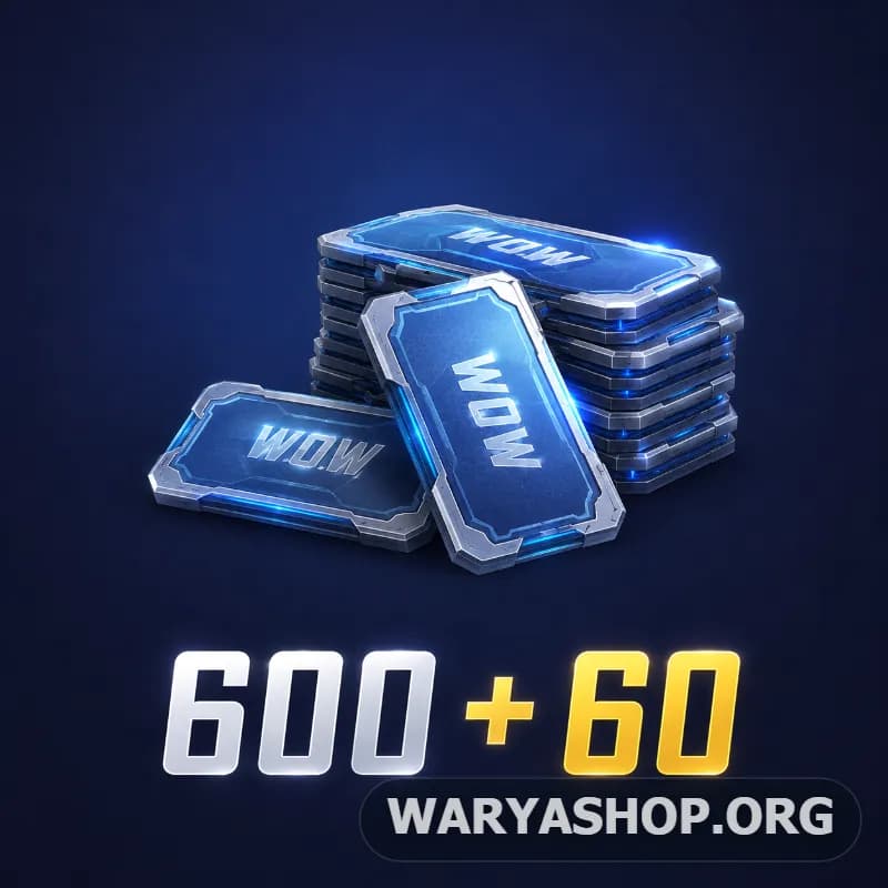 660 WOW Coins پابجی موبایل — تصویر ۲