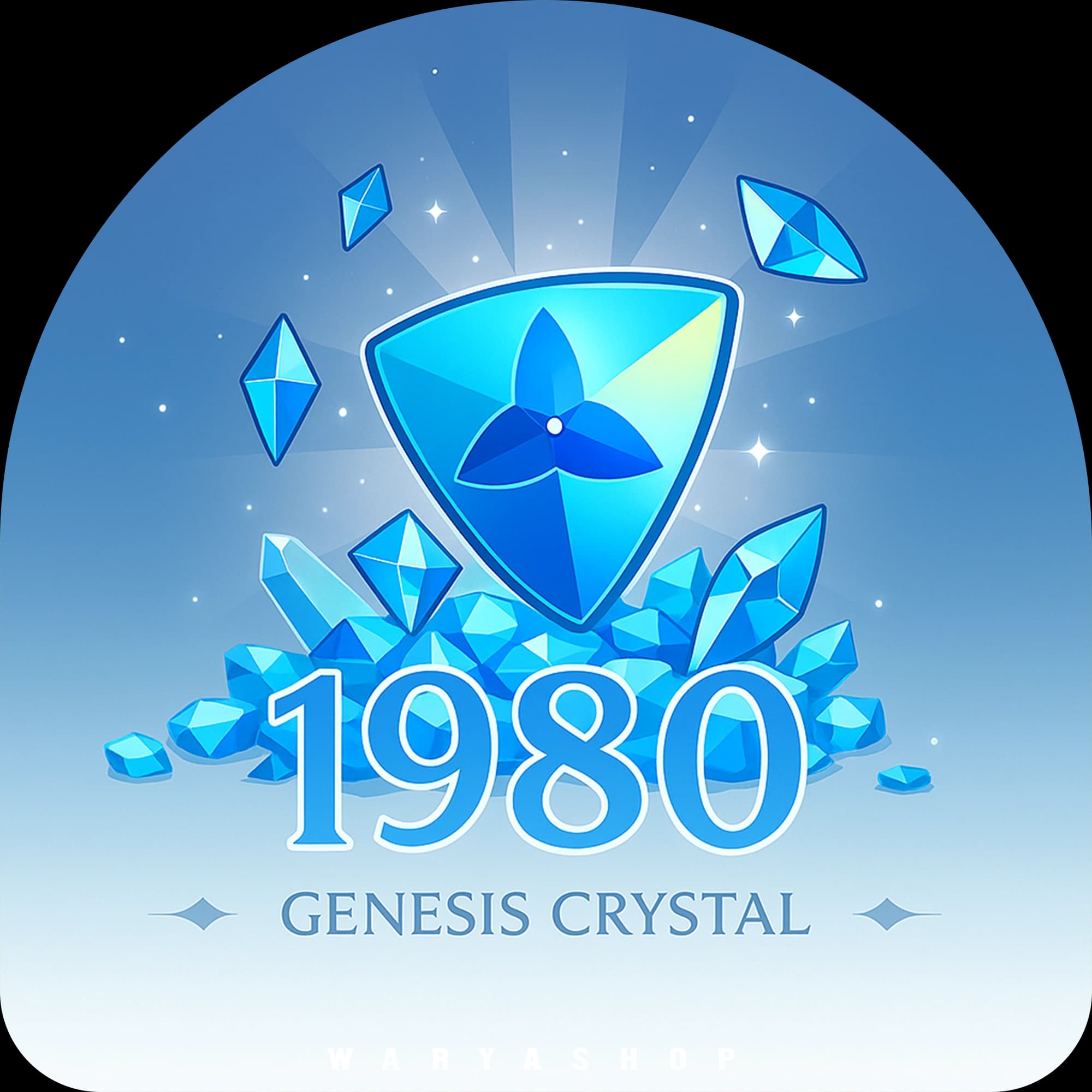 1980 + 260 کریستال (جم) گنشین ایمپکت + اتوماتیک 60 ثانیه — تصویر ۲