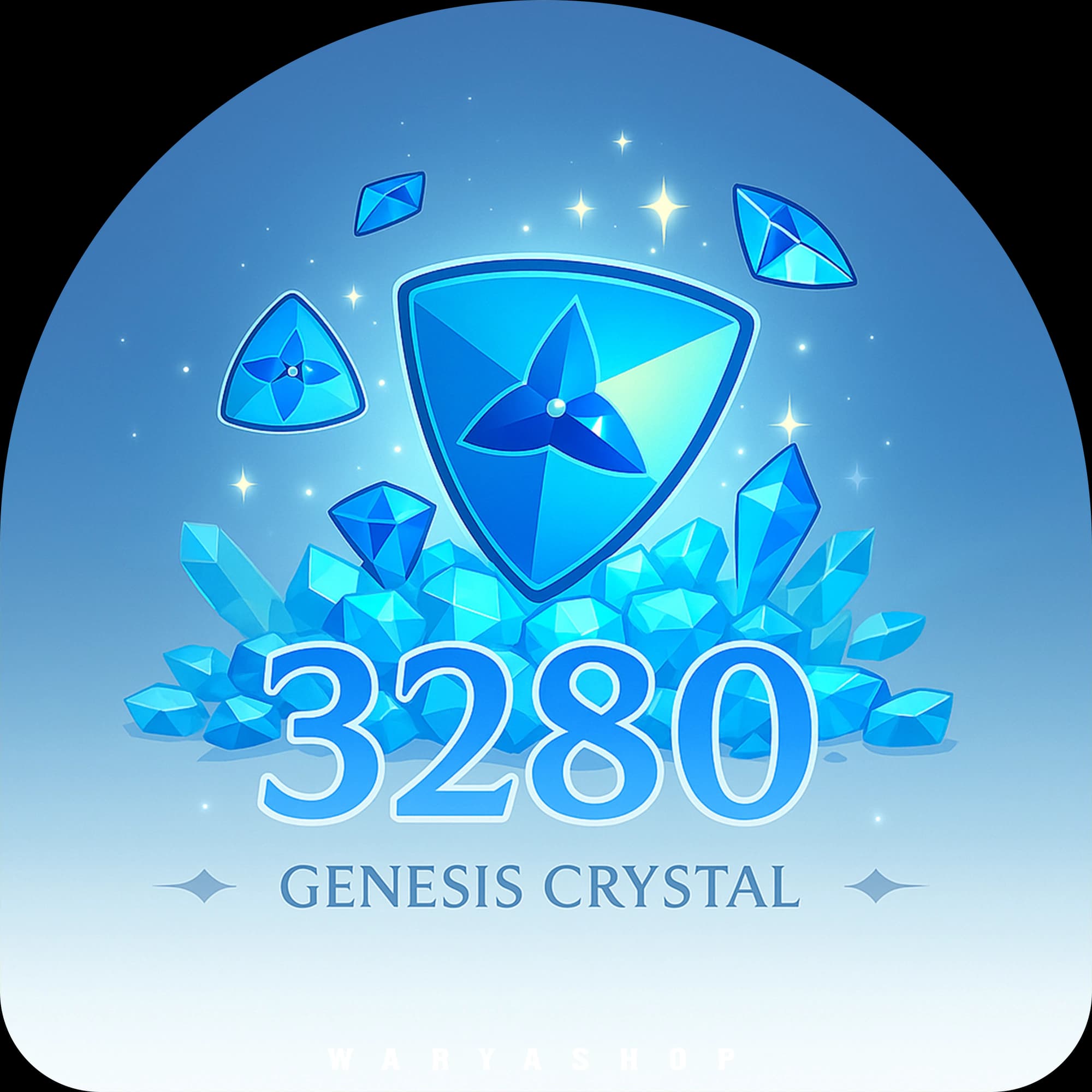 3280 + 600 کریستال (جم) گنشین ایمپکت + اتوماتیک 60 ثانیه — تصویر ۲