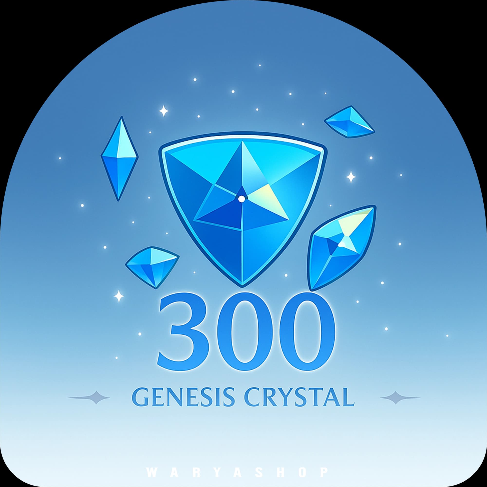 300 + 30 کریستال (جم) گنشین ایمپکت + اتوماتیک 60 ثانیه