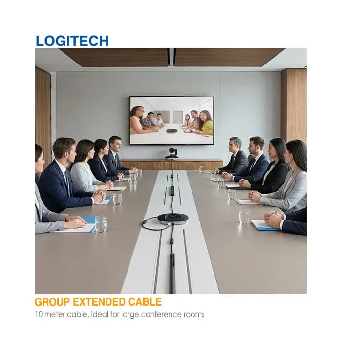 کابل افزایش طول 10متر لاجیتک GROUP 10M EXTENDED CABLE — تصویر ۳
