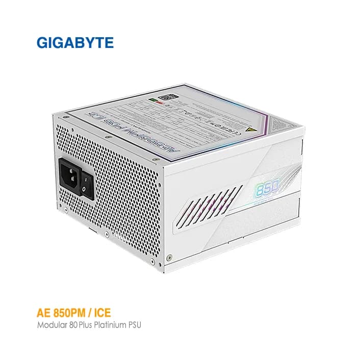 پاور 850 وات پلاتینیوم ماژولار گیگابایت AE850PM ICE — تصویر ۷