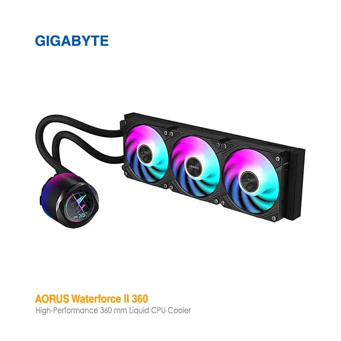 خنک‌کننده مایع گیگابایت AORUS Waterforce II 360 — تصویر ۶