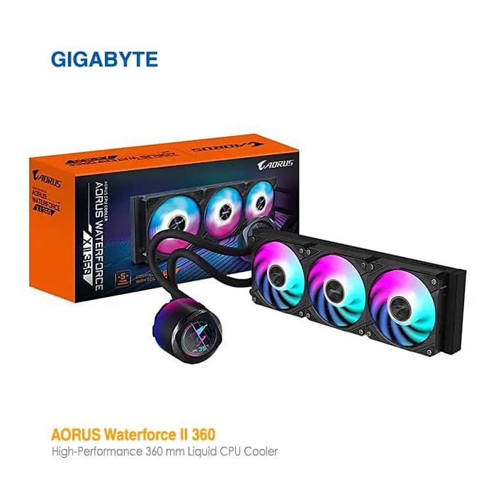 خنک‌کننده مایع گیگابایت AORUS Waterforce II 360 — تصویر ۷