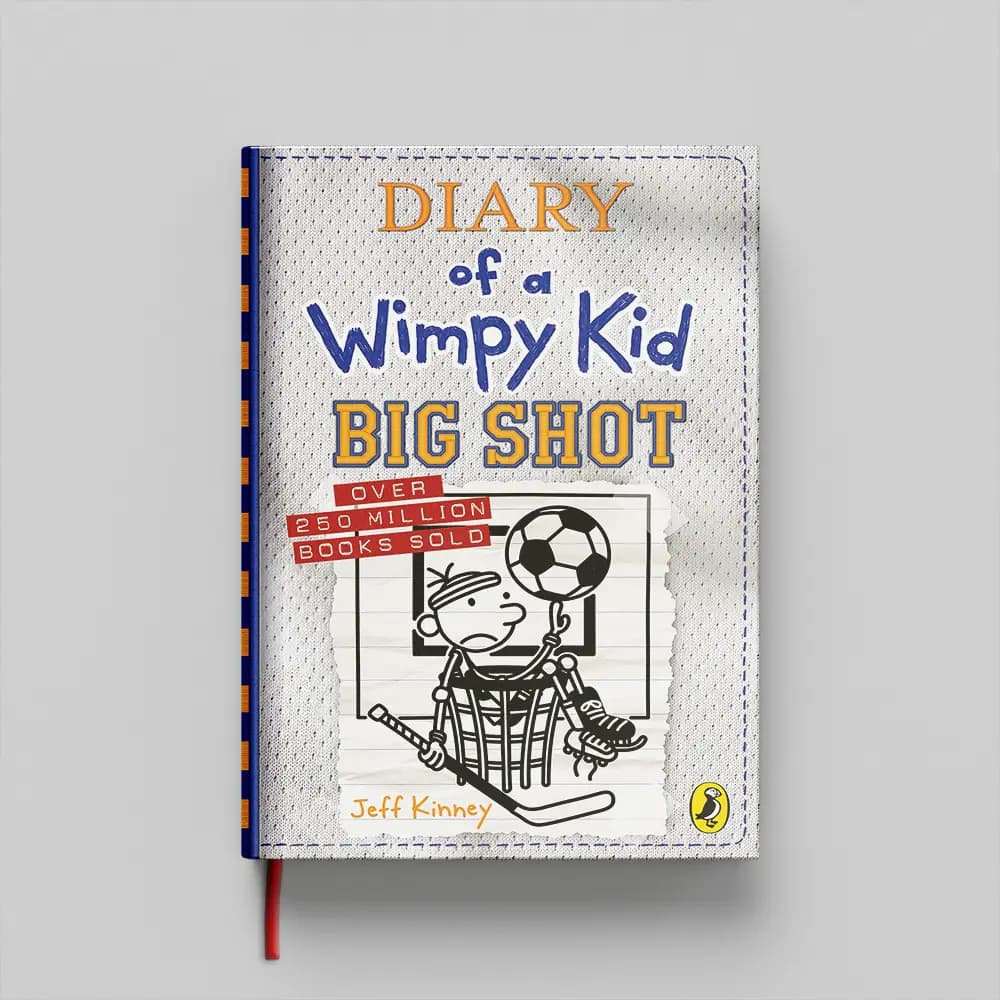 کتاب Diary of a Wimpy Kid Big Shot جلد سخت (HARDCOVER) — تصویر ۲