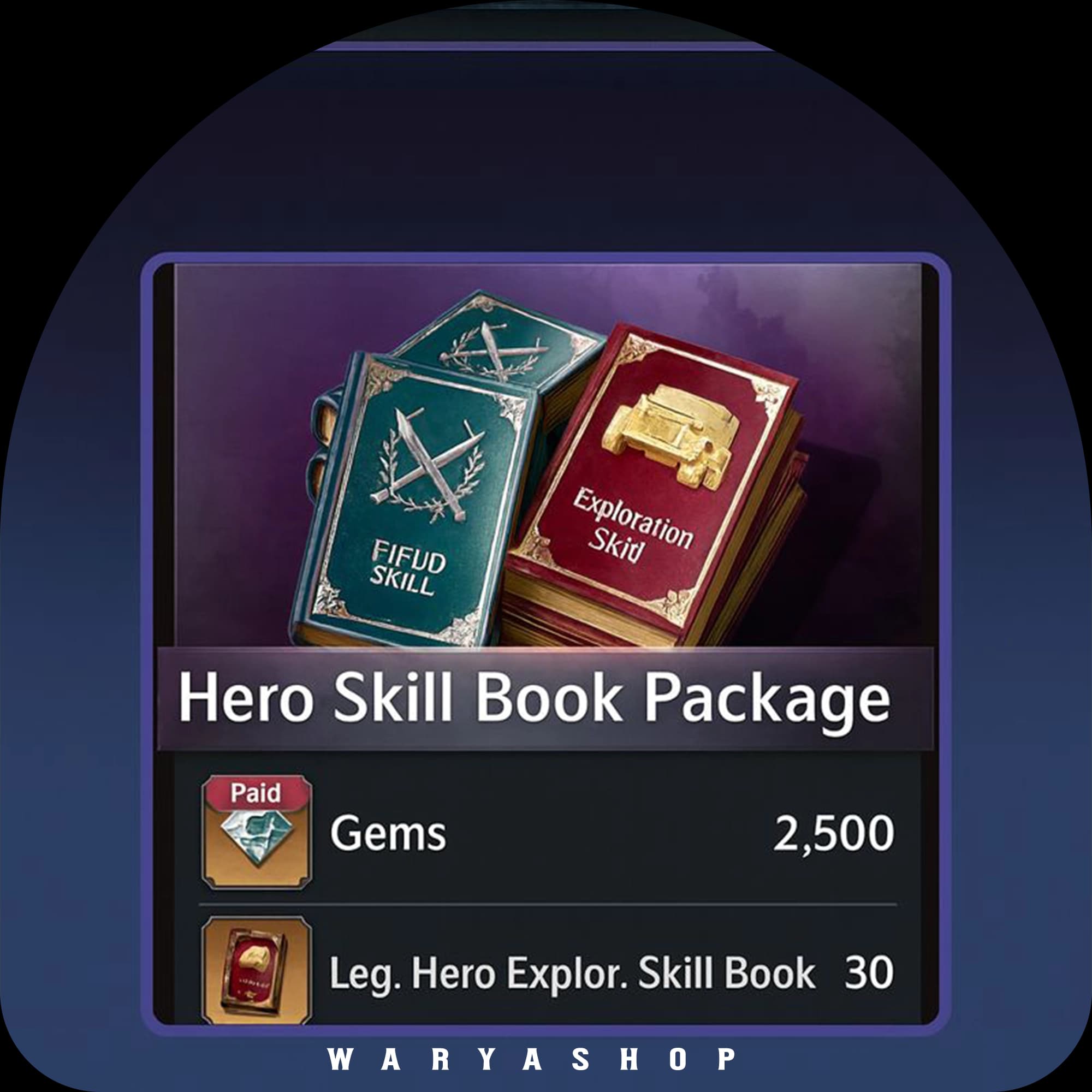 Hero Skill Book Package بازی رزیدنت ایول سوروایول — تصویر ۲