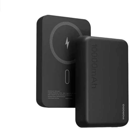 پاور بانک Porodo 10000mAh MagSafe PD 20W پاور بانک 10 هزار پرودو مگ سیف — تصویر ۶