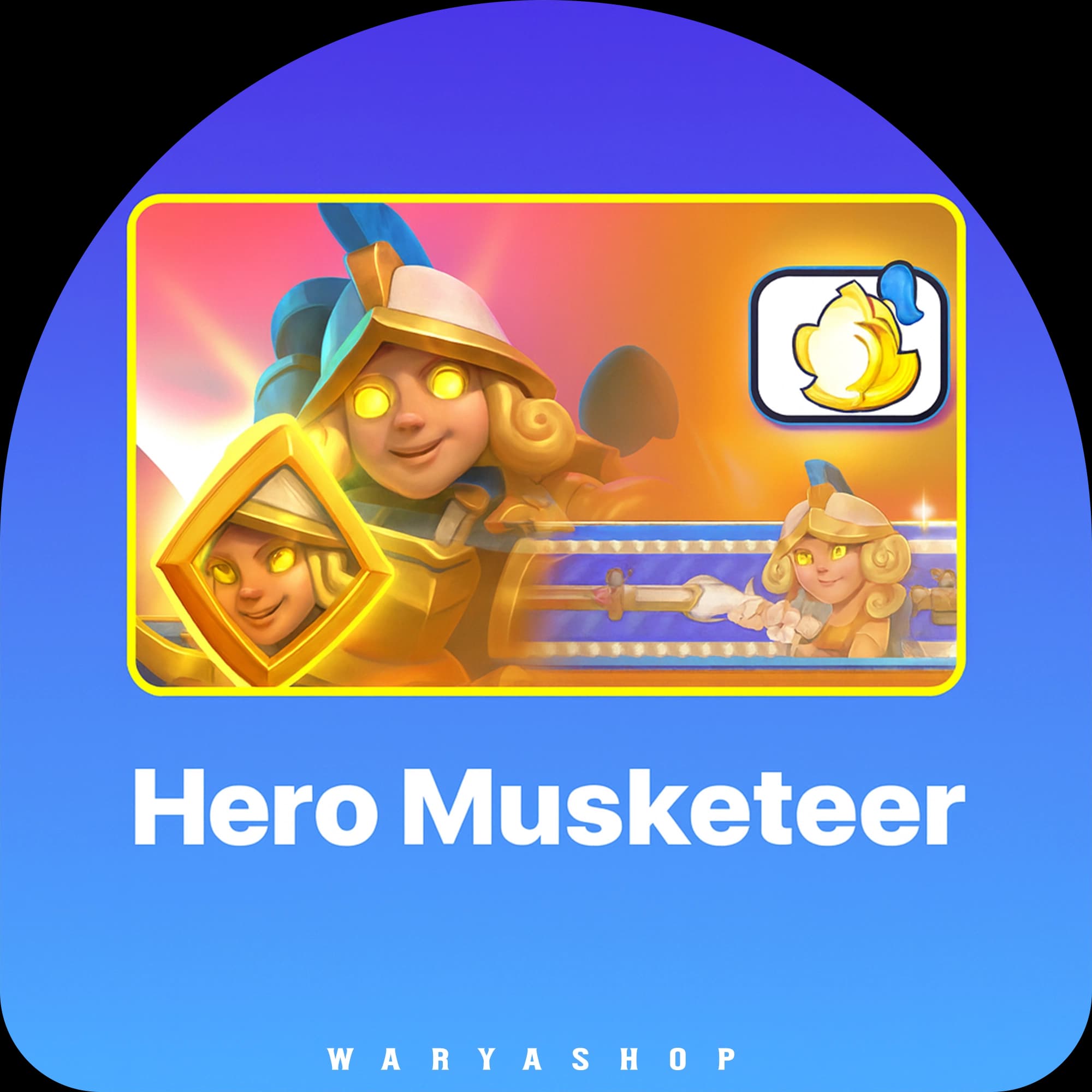 Hero Musketeer کلش رویال