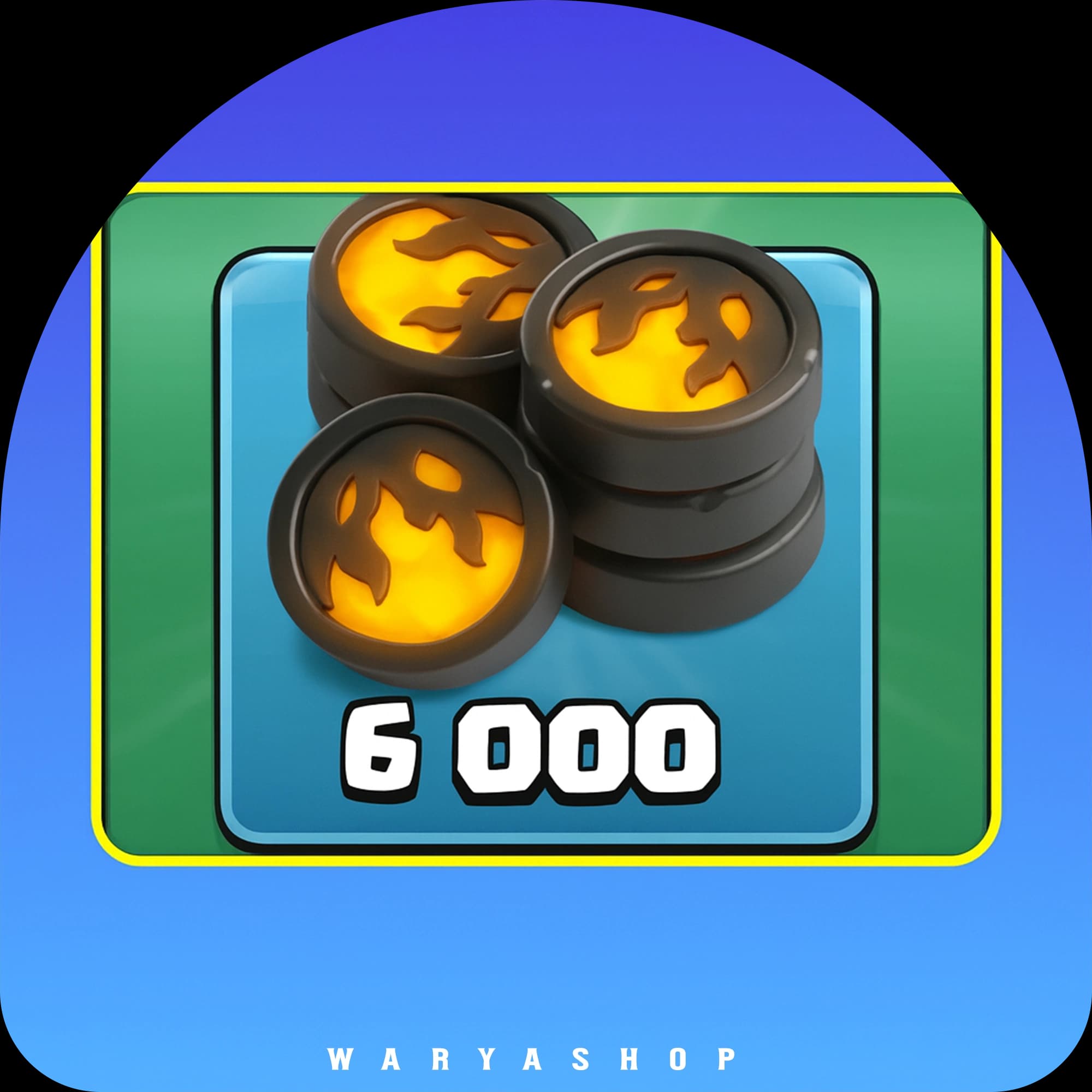 6000 Ember Medals بازی کلش اف کلنز — تصویر ۲
