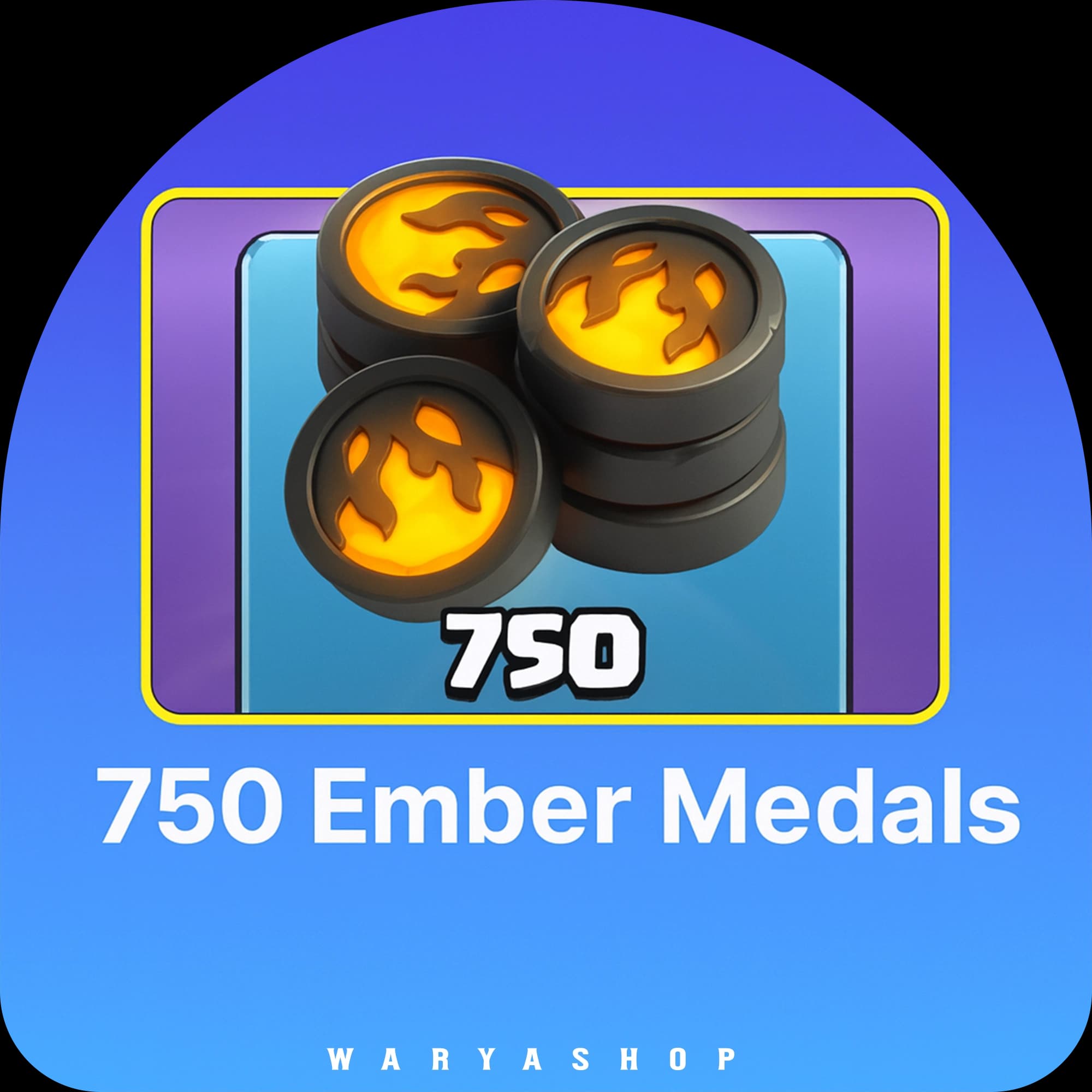 750 Ember Medals بازی کلش اف کلنز