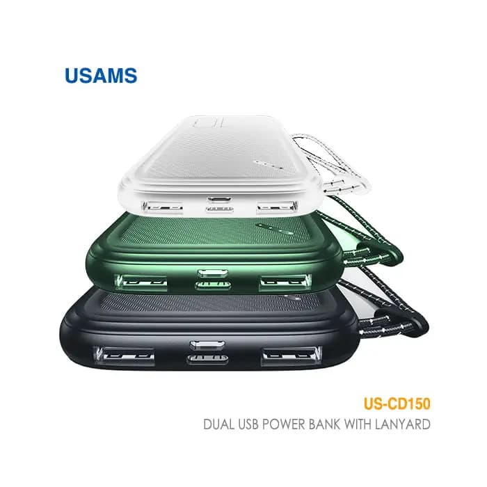 پاور بانک 10000 میلی آمپر 10 وات یوسمز US-CD150 — تصویر ۲