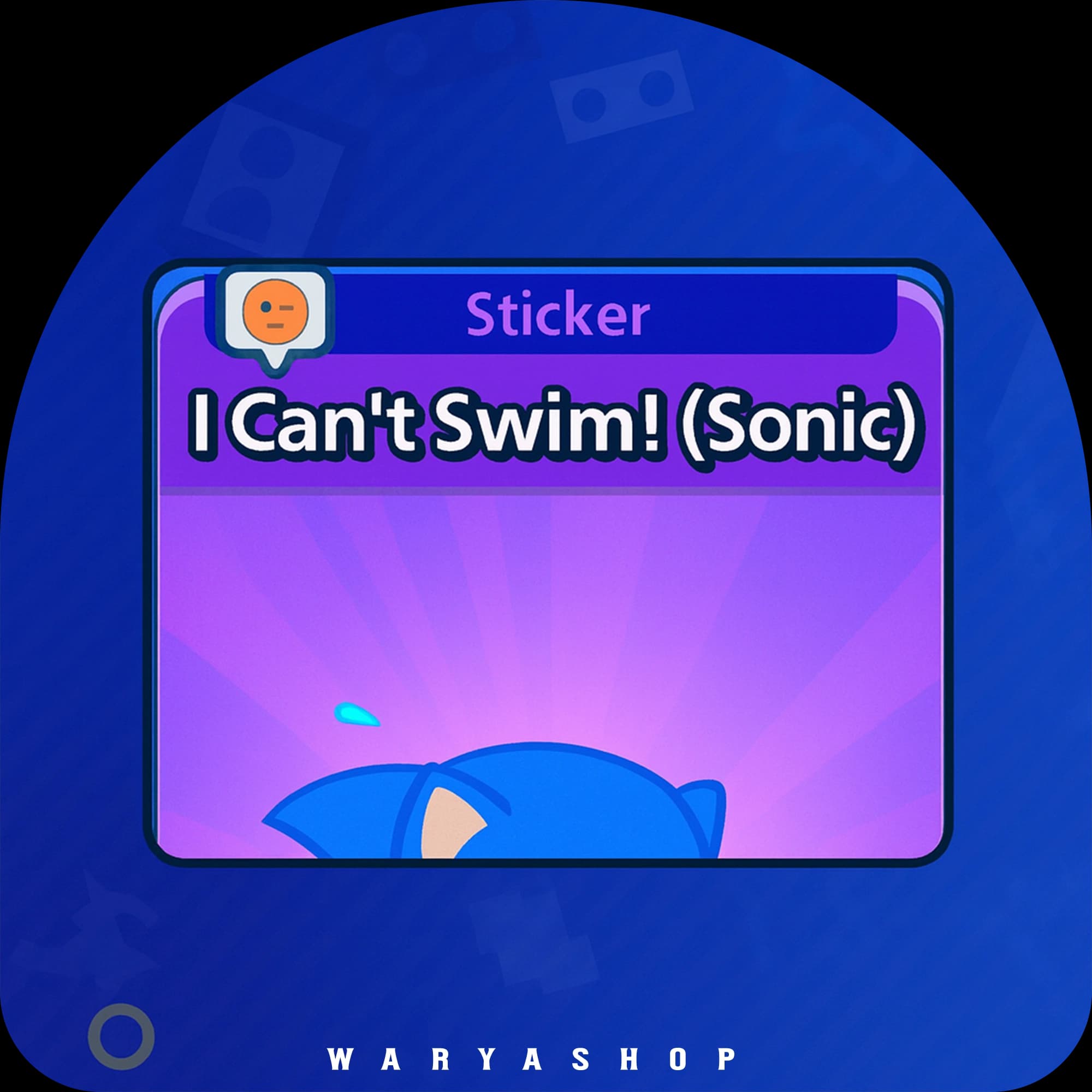 One Sticker بازی Sonic Rumble