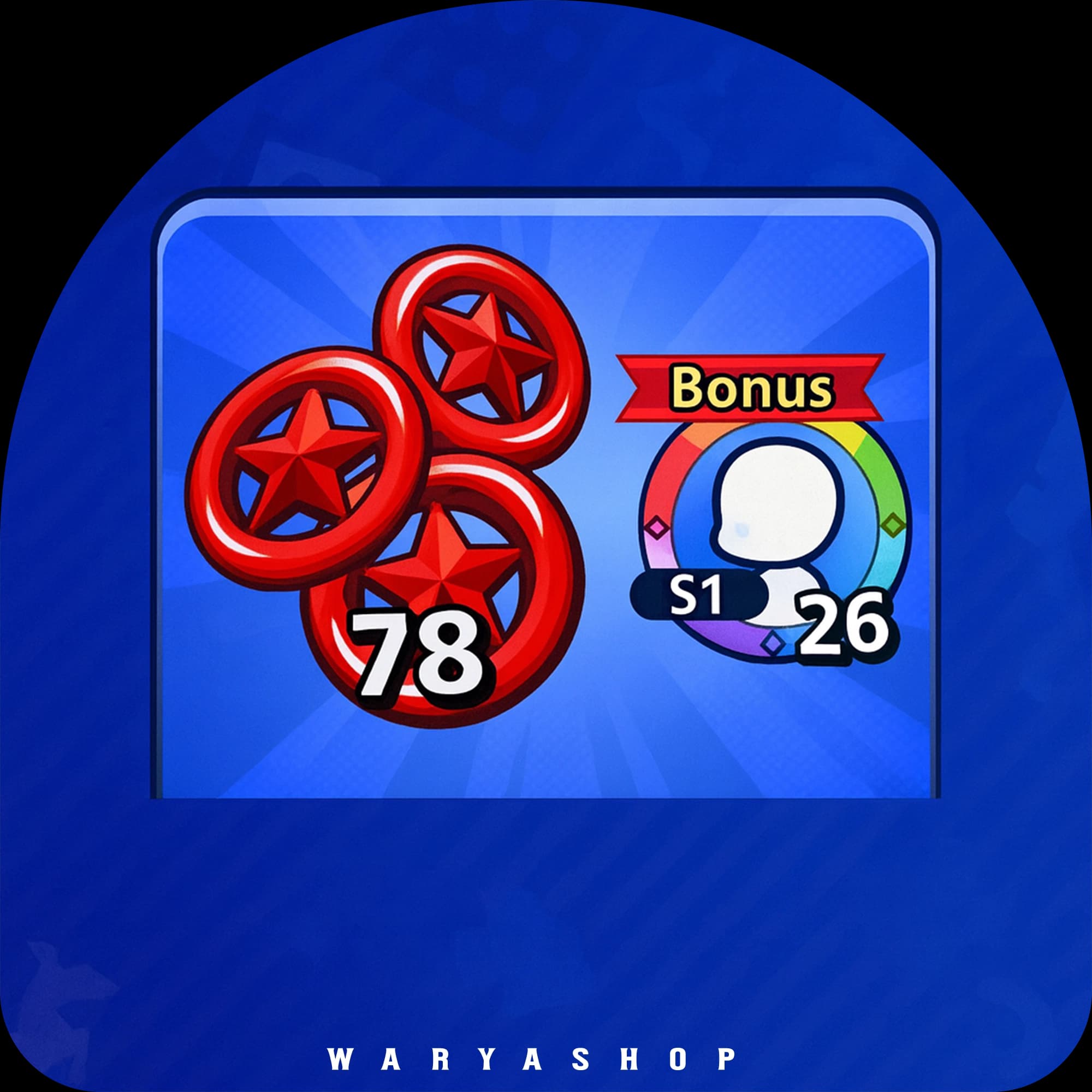 78 Red Star Rings بازی Sonic Rumble — تصویر ۲