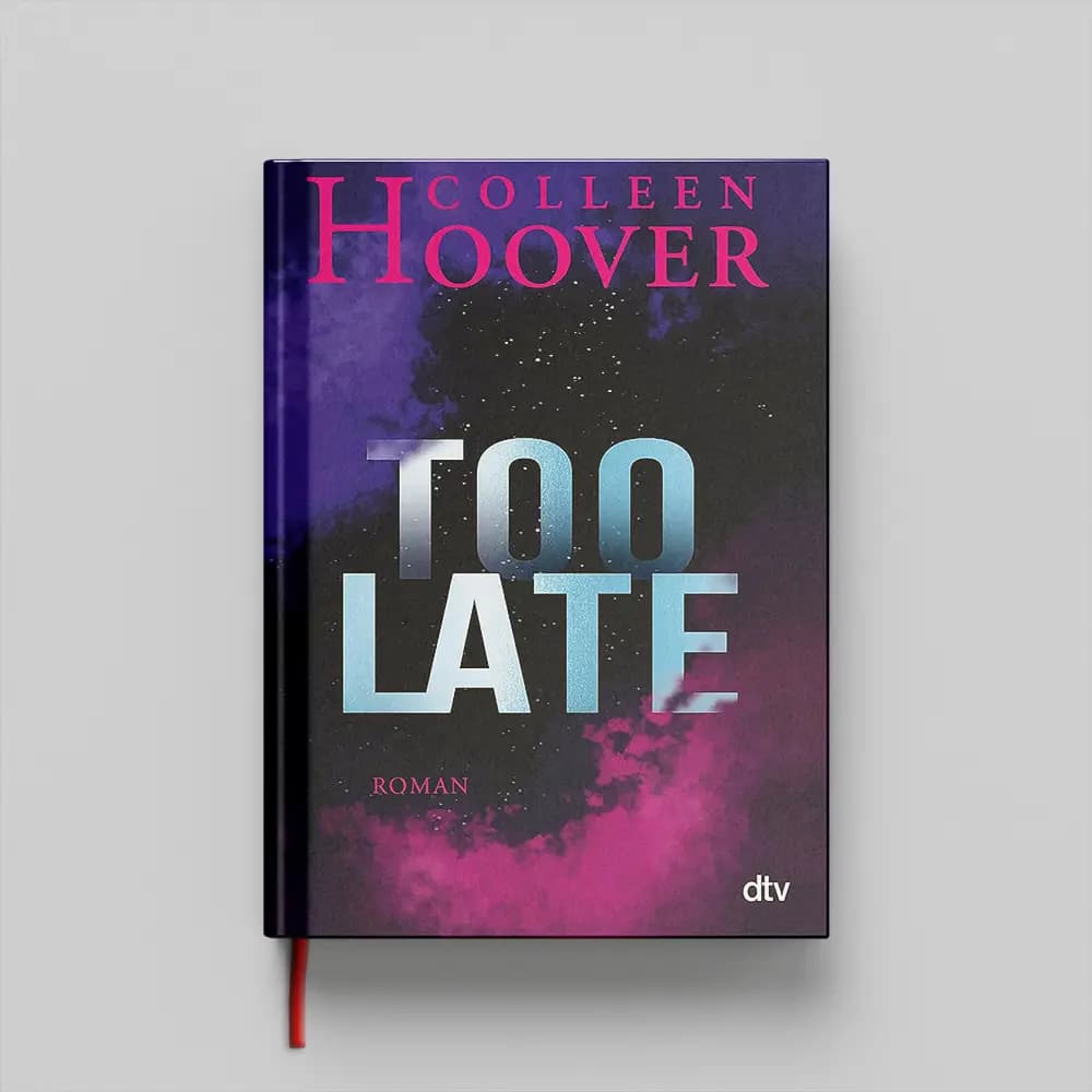 کتاب Too Late جلد سخت (HARDCOVER) — تصویر ۲
