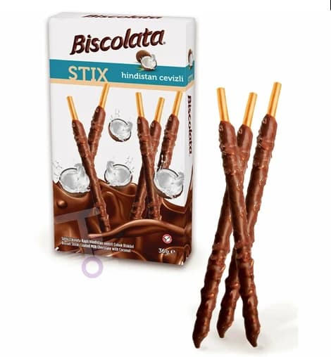 بیسکولاتا استیکس نارگیلی Biscolata — تصویر ۲