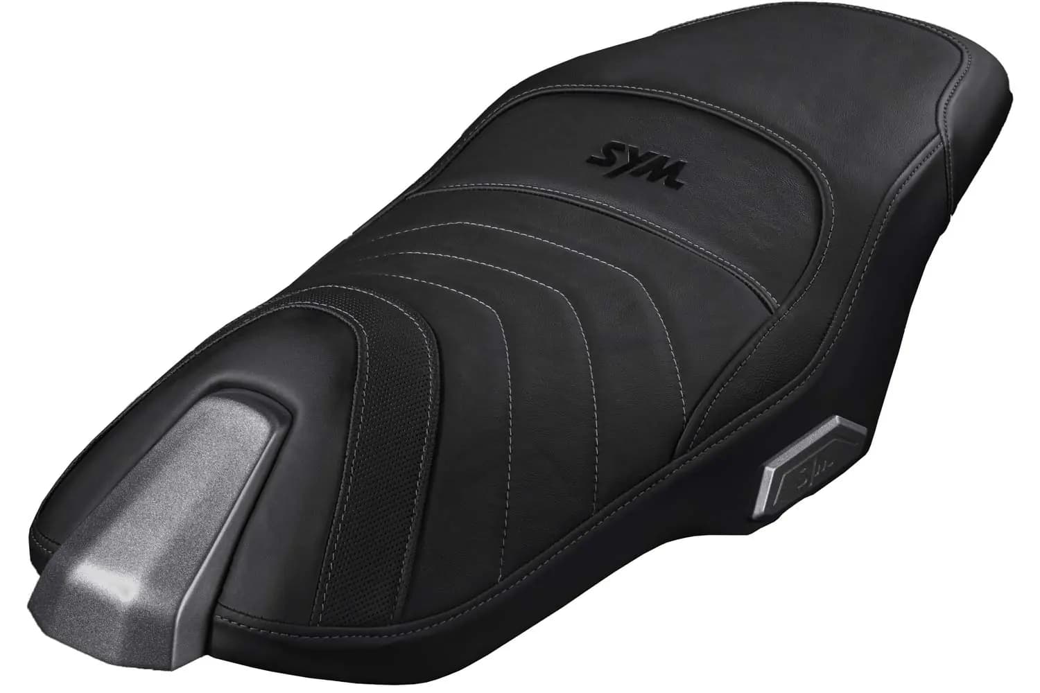 روکش زین موتورسیکلت SYM Husky adv 175 مدل VIP (چرم طبیعی) — تصویر ۲