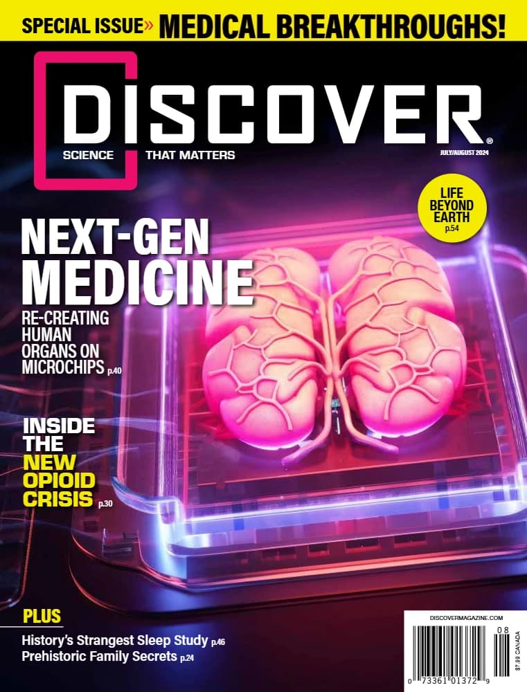 کتاب مجله دیسکاور: ژوئیه-اوت ۲۰۲۴ Discover Magazine انگلیسی PDF