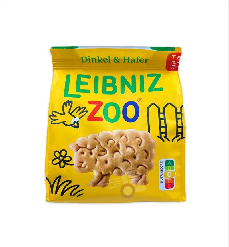 بیسکویت باغ وحشی گوسفند لایبنیز Leibniz بسته 125 گرمی — تصویر ۲